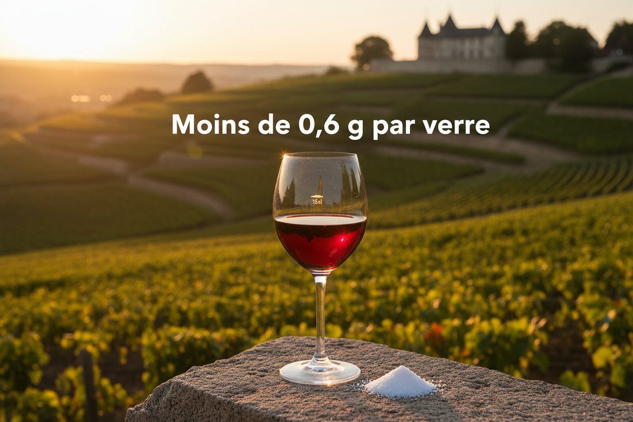 Combien de sucre dans un verre de vin rouge ?