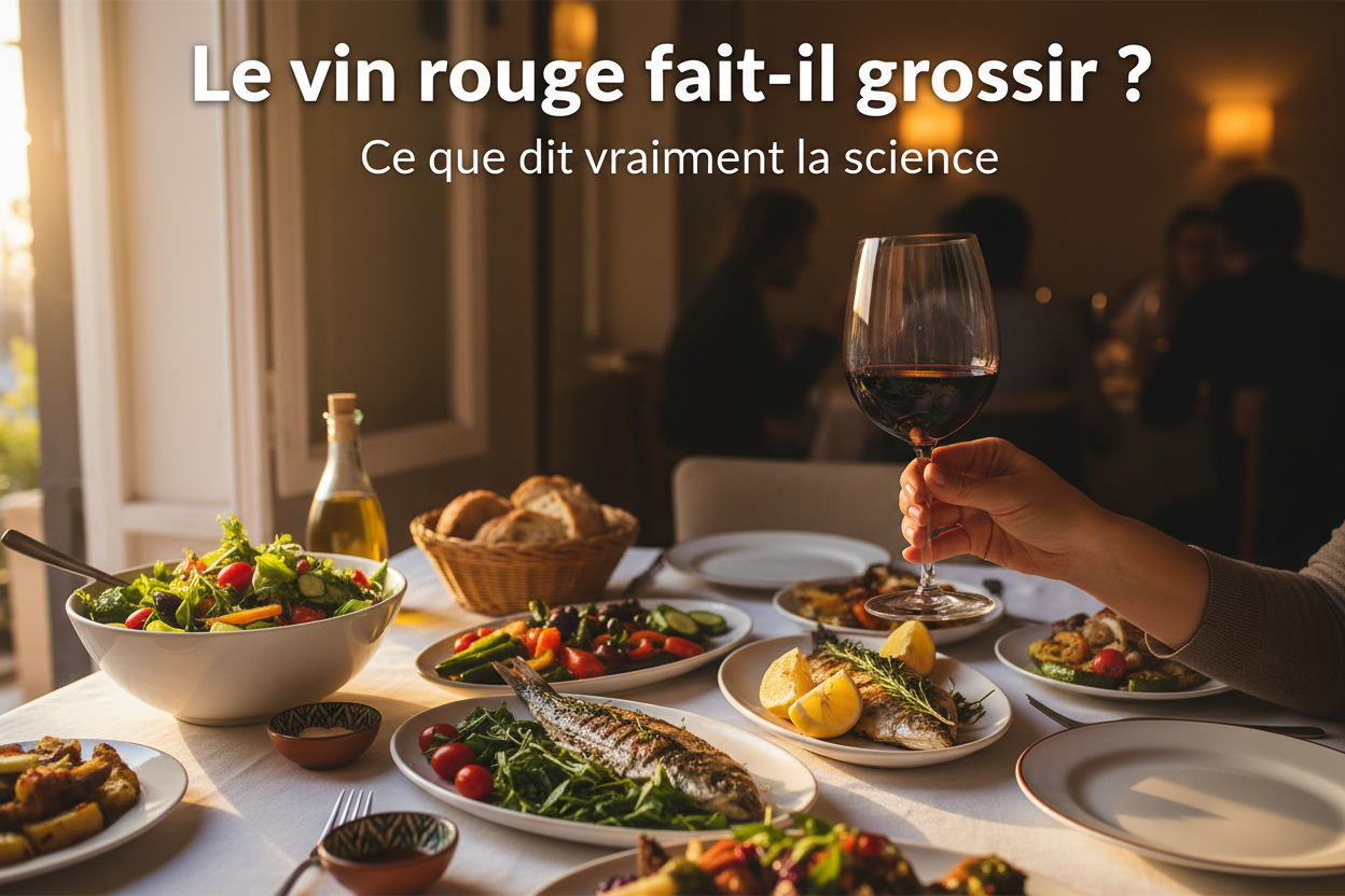 Est-ce que le vin rouge fais grossir ?