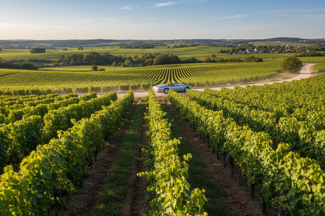 La Route des vins de Bourgogne